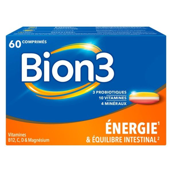 Vitamines contre la fatigue - 60 CRP