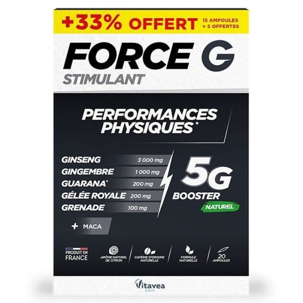 Force G Stimulant - 20 ampoules