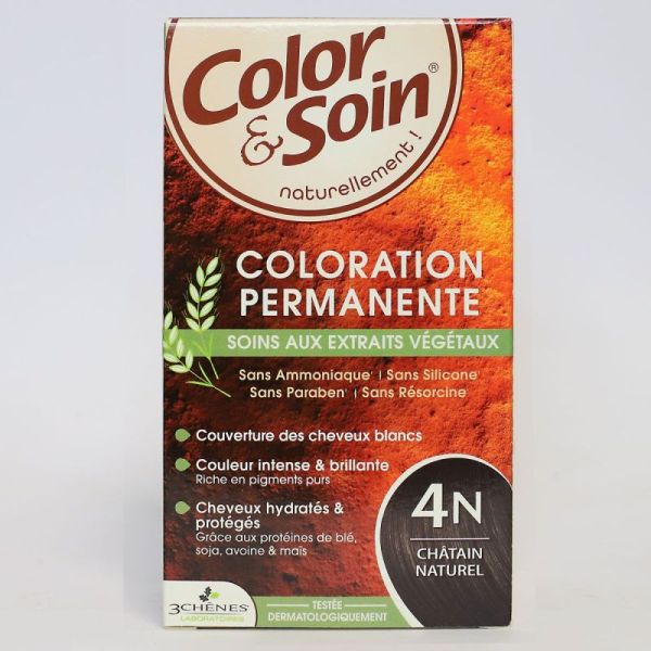 Color & Soin Coloration Châtain Naturel 4N