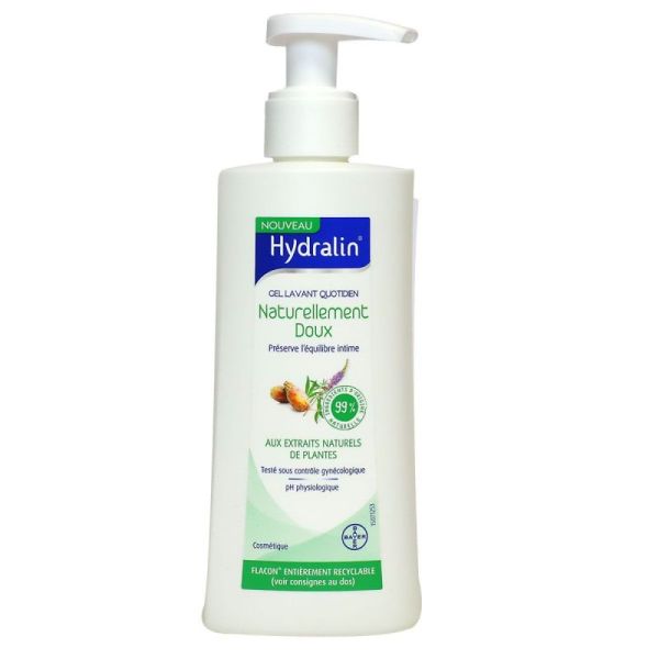 Hydralin Gel Lavant Quotidien Naturellement Doux - 200 ml