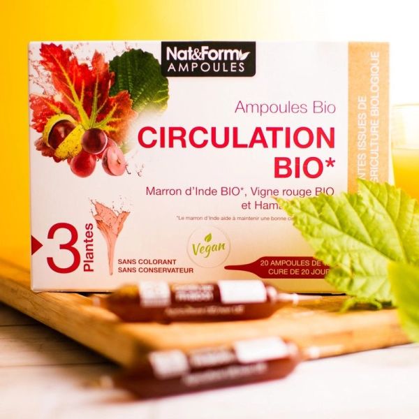 Ampoules Circulation bio - 20 ampoules