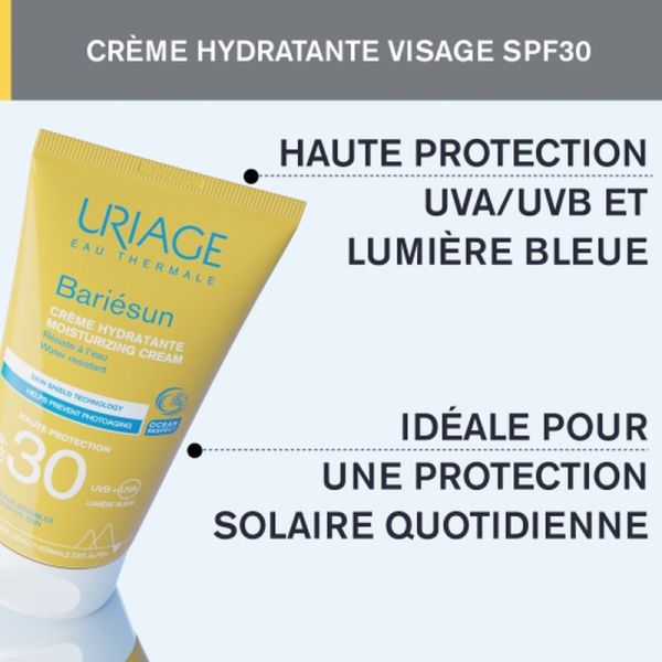 Spf30 Crème Hydratante - 50 mL