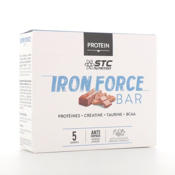 Iron Force Barre Choc Pralin Riz Souff - 5x50g
