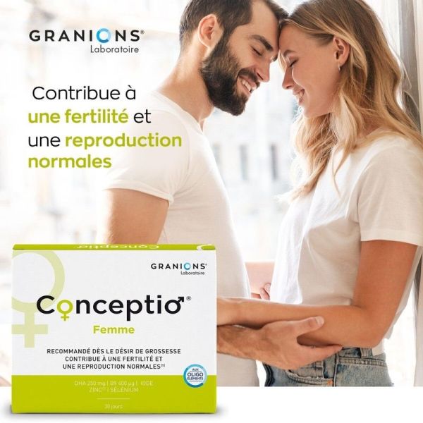Conceptio Femme - 30 capsules + 30 gélules