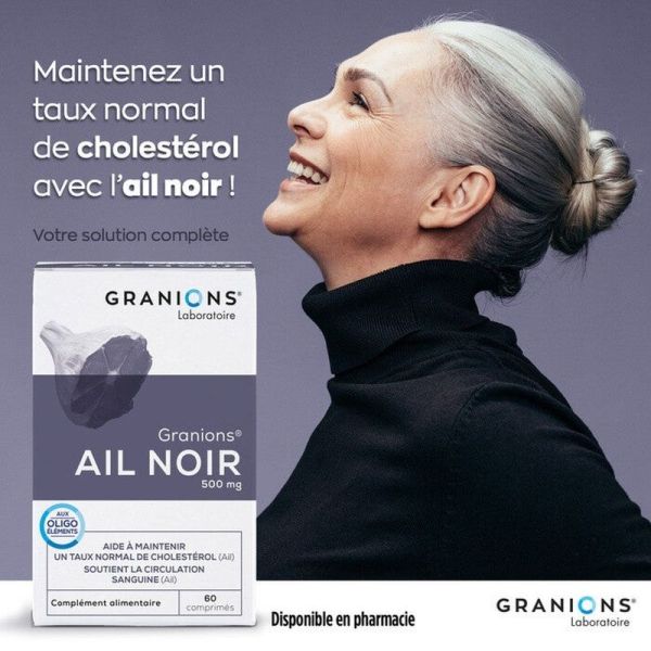Système cardiovasculaire Ail Noir - 500 mg