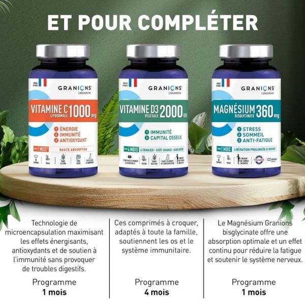 Vitamine C Liposomale 1000 mg - 60 comprimés