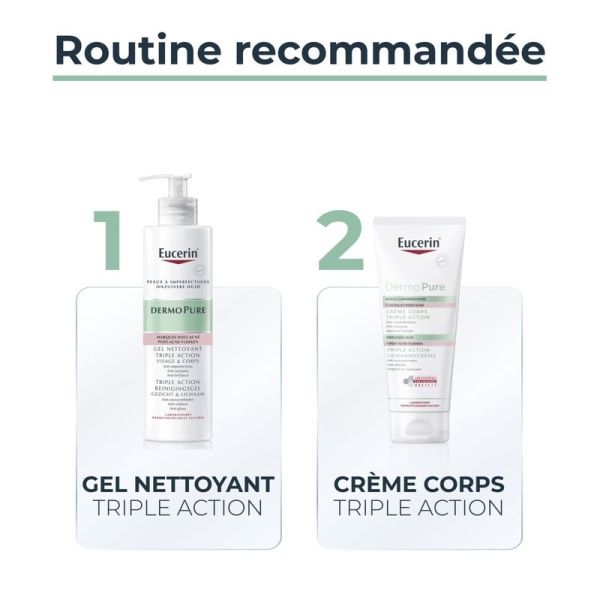 DermoPure Crème Corps Triple Action