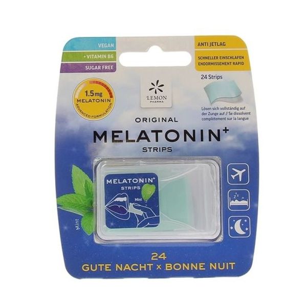 Original Melatonine+ Feuillettes - 24 strips