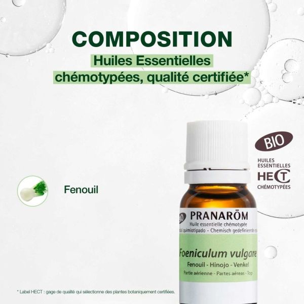 Huile Essentielle de Fenouil - Bio - 10ml