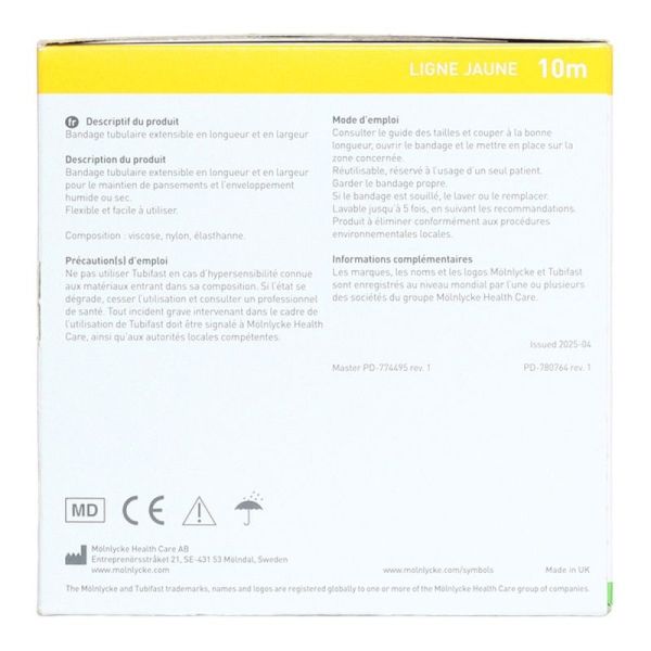 Tubifast Bandage Tubulaire Extensible Deux Sens