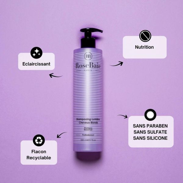 SHAMPOING SPÉCIAL BLONDE & BLANC - 500ml