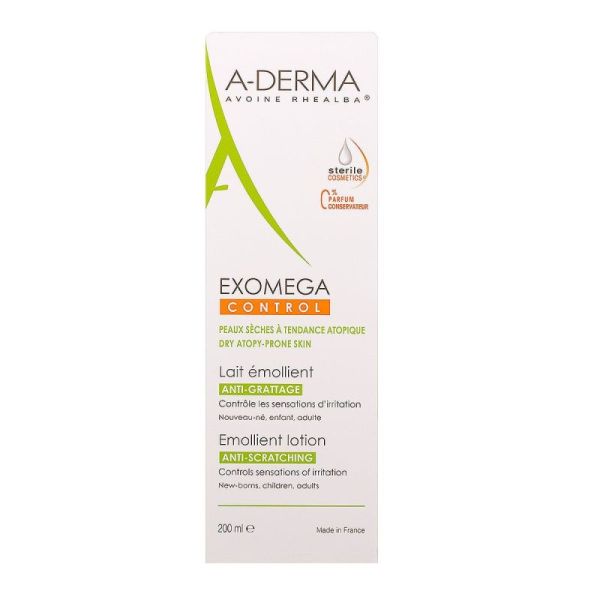 Exomega Control Lait Émollient - 200ml