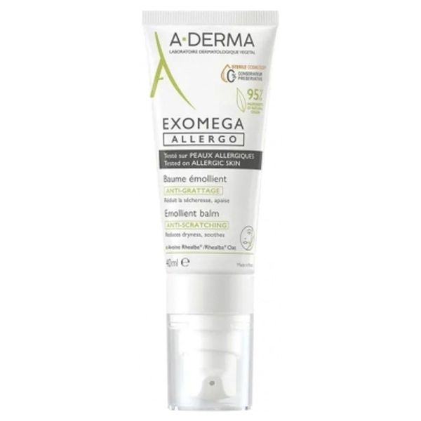 Exomega Allergo Baume émollient anti-grattage - 40ml