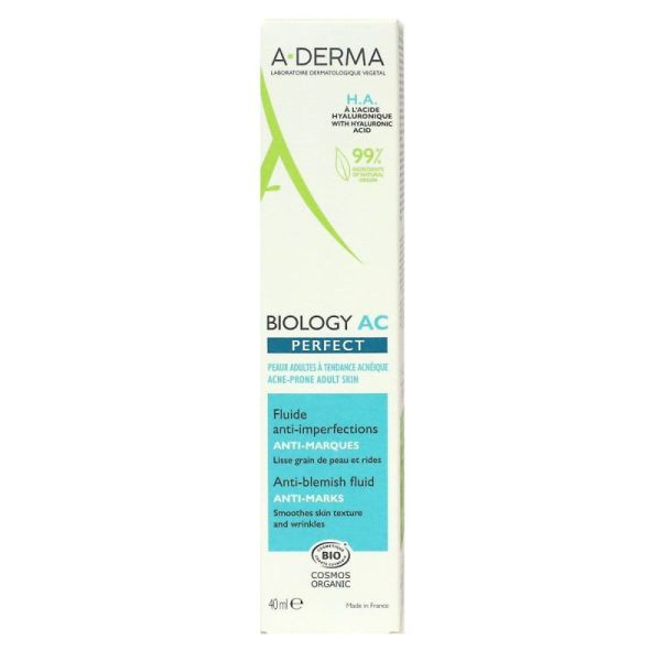 Aderma Biology Ac Perfect Fluide anti imperfections bio - 40ml