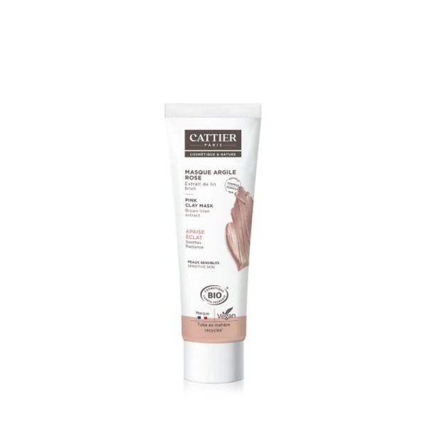 Masque à l'argile rose - 100ml