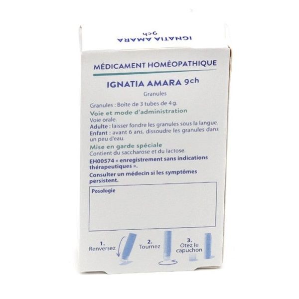 Boiron Ignatia amara 9CH pack de granules homéopathiques - 9 CH