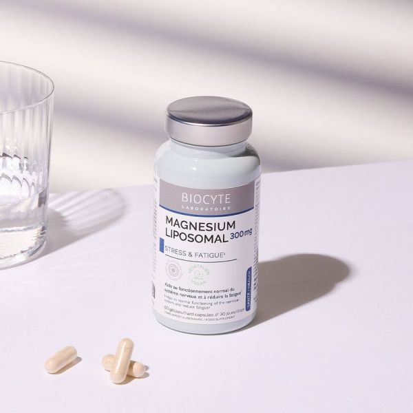 Magnesium Liposomal 300 mg - Pilulier de 60 gélules