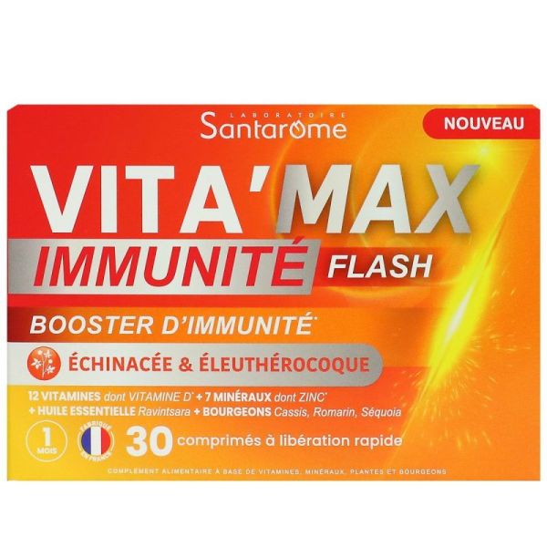Vita'max Boost Imm Cpr - 30 comprimés