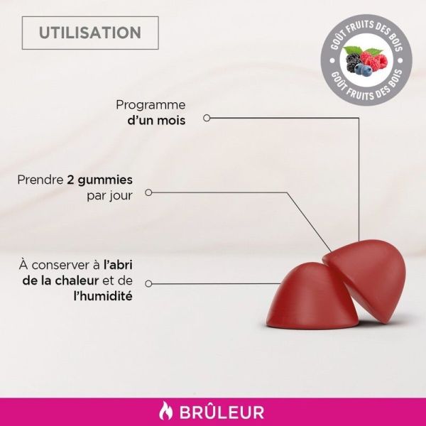 Gummies Brûleur de graisses - 60g