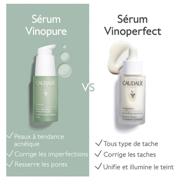 Sérum à l'Acide Salicylique Anti-imperfections Vinopure - 30 ml