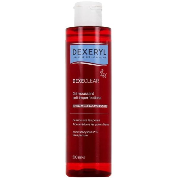 Dexeclear Gel Nettoyant Moussant Anti-Imperfections - 200 ml