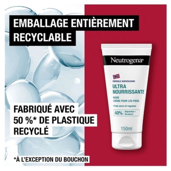 Crème Pieds Très Secs et Abîmés - 150ml