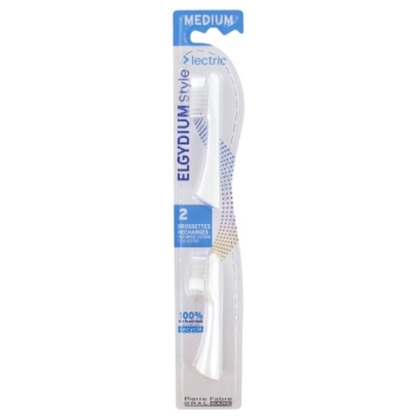 Style Electric Brossettes Recharges Medium - 2 pièces