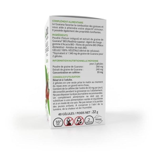 Arkogélules® Guarana - 40 gélules