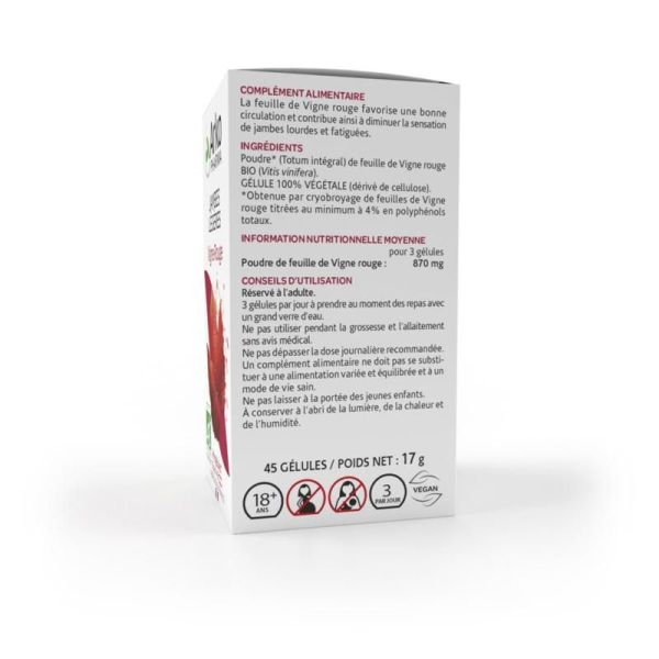 Arkogélules® Vigne rouge - 45 gélules