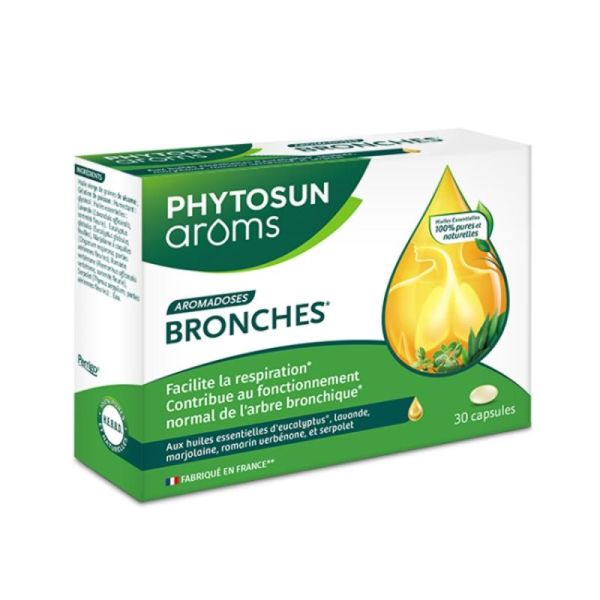 Respiration Aromadoses Bronches - 30 capsules