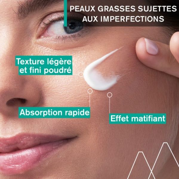 Imperfections, boutons, brillance - 3-Regul+ soin global anti-imperfections - 40 mL