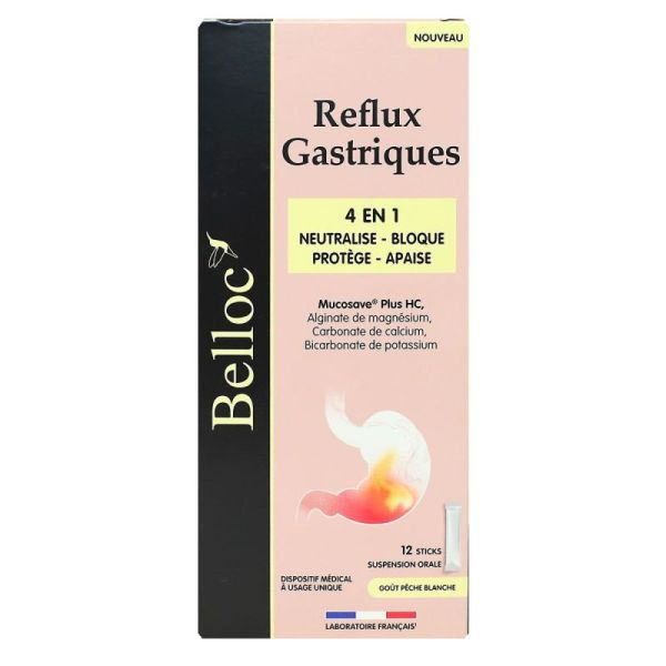 Reflux Gastriques Stick - 12 Sticks