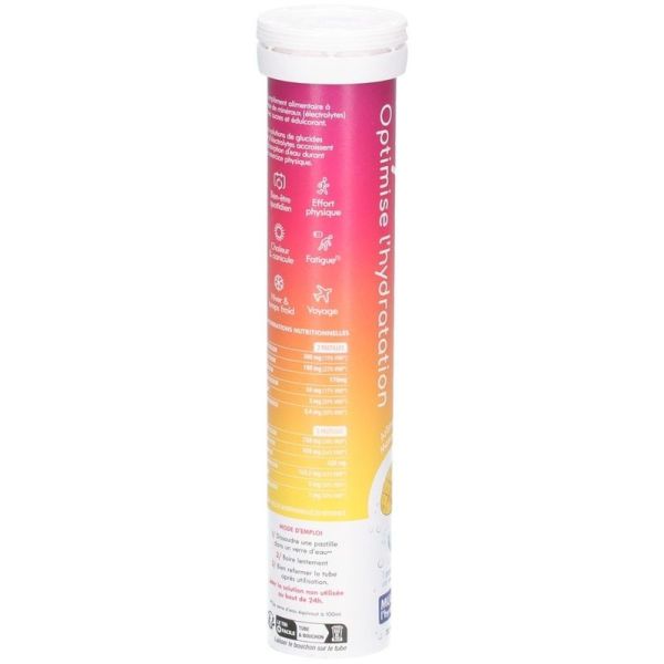 -Solution d'Hydratation Mangue Passion - 20 comprimés effervescents