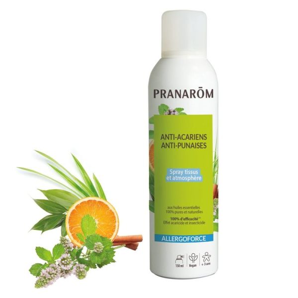 Allergoforce Spray Anti-acariens - Anti-punaises - 150ml