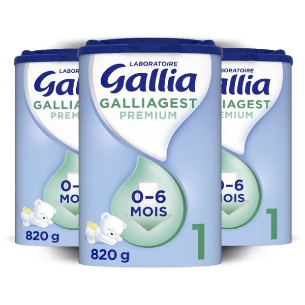 Tous les Laits infantiles Laboratoire Gallia Galliagest 1er âge - 820g