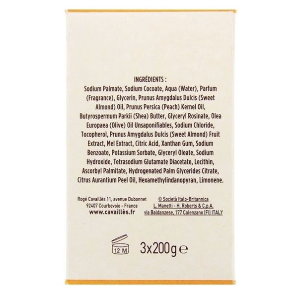 Savon Surgras Nectar de Miel - 3 x 200 g
