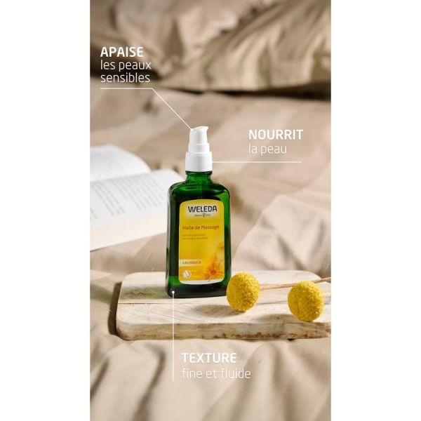 Calendula Huile de Massage au Calendula - 100ml