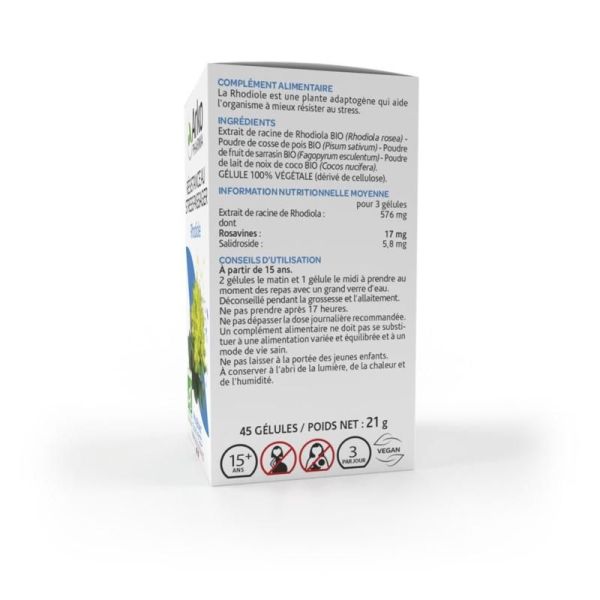 Arkogélules® Rhodiole BIO - 45 gélules