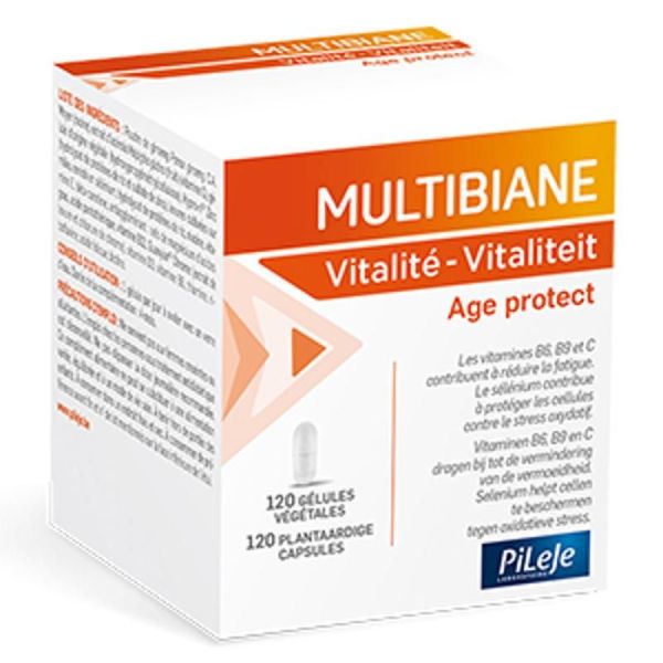 Multibiane Vitalité Age Protect - 120 gélules