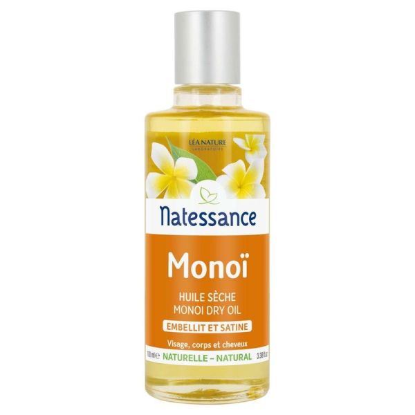 Huile Sèche au Monoï - Visage, Corps et Cheveux - 100ml