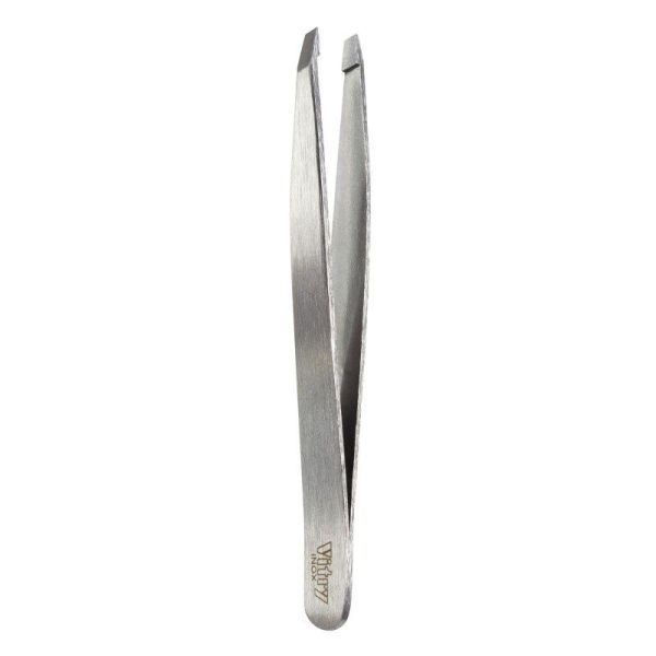 Pince à épiler mors biais - 9cm