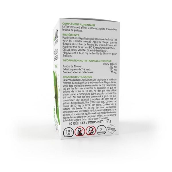 Arkogélules® Thé vert - 40 gélules