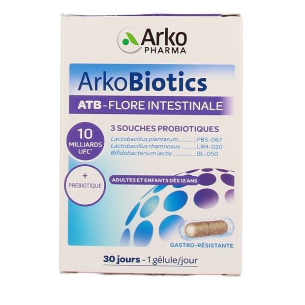 ATB Flore intestinale - 30 gélules