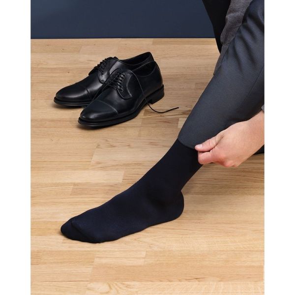 Microfibre - Taille XXL, Noir, Long, Pied fermé / Pied ouvert