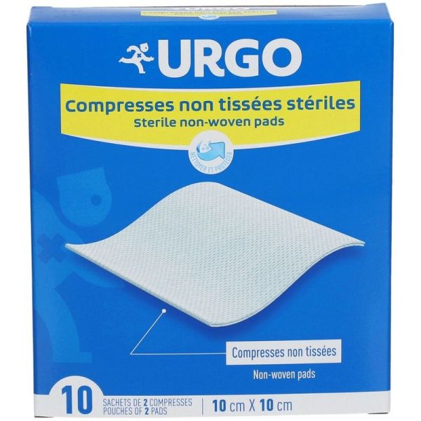 Compresses Stériles Non Tissées - 10 cm x 10 cm