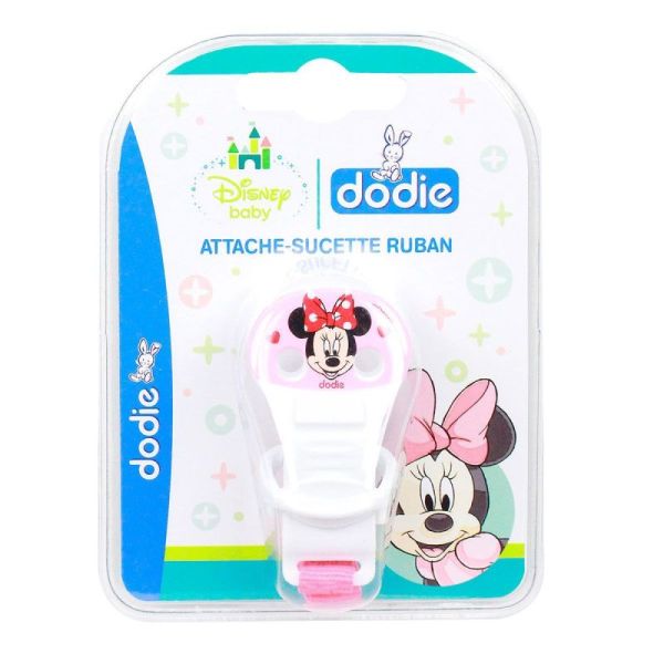 Dodie Disney Baby Attache-Sucette Ruban - Modèle : Minnie