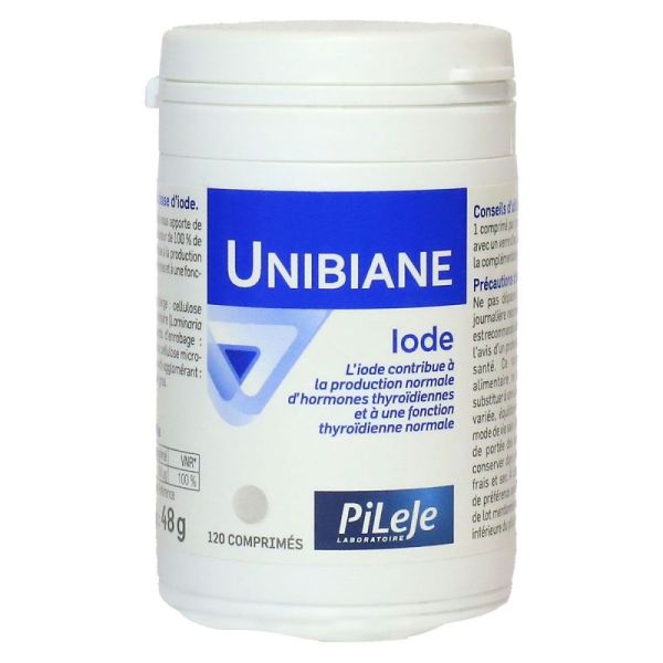 Pileje Unibiane Iode - 120 comprimés