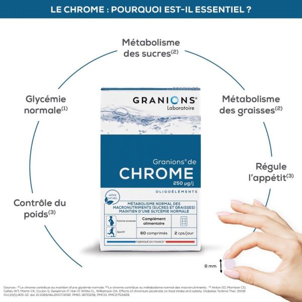 Chrome - 60 comprimés