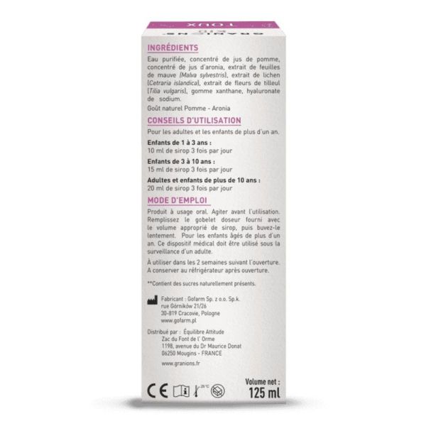 Kid Toux - Solution Buvable - 125ml