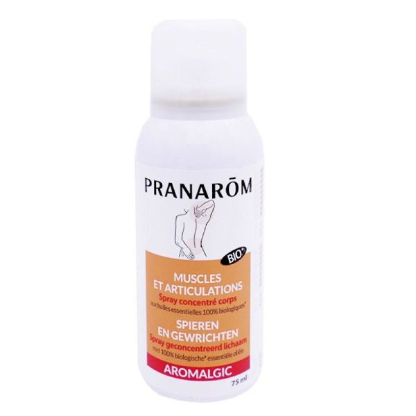 Pranarôm Aromalgic Spray Muscles et Articulations Bio - 75ml